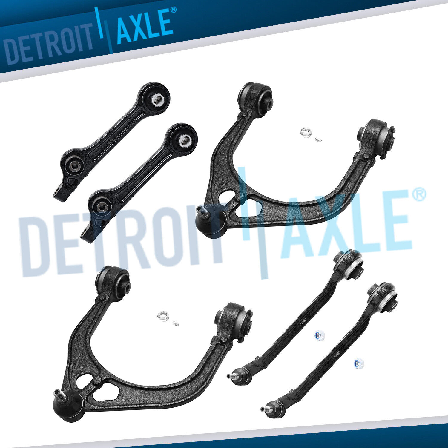 RWD Front Control Arms Suspension Kit for 2011-2019 Dodge Charger Chrysler 300