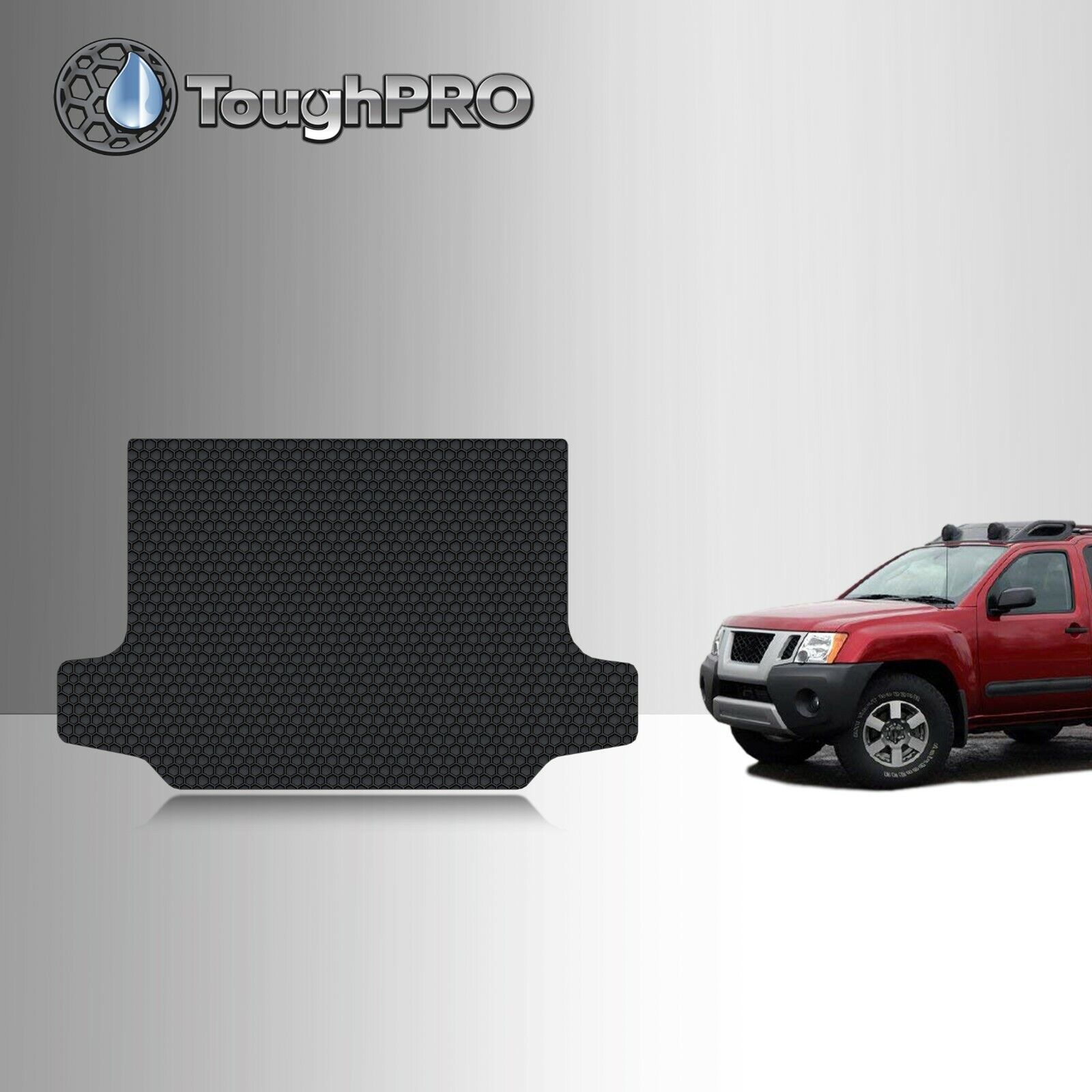 ToughPRO Cargo Mat Black For Nissan Xterra All Weather Custom Fit 2005-2015