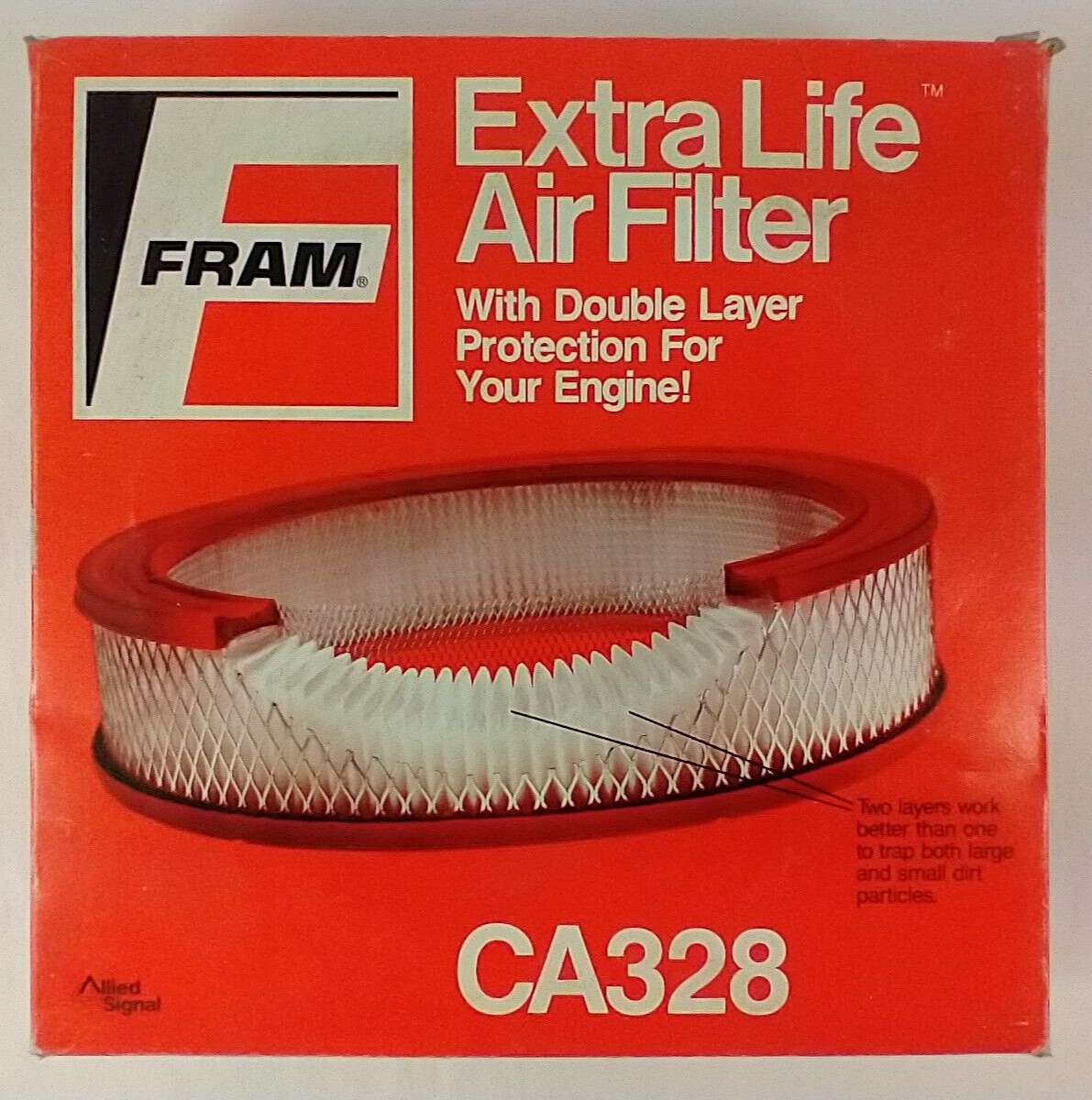 Fram Extra Life Air Filter CA328 1968-70 Firebird Tempest and Others
