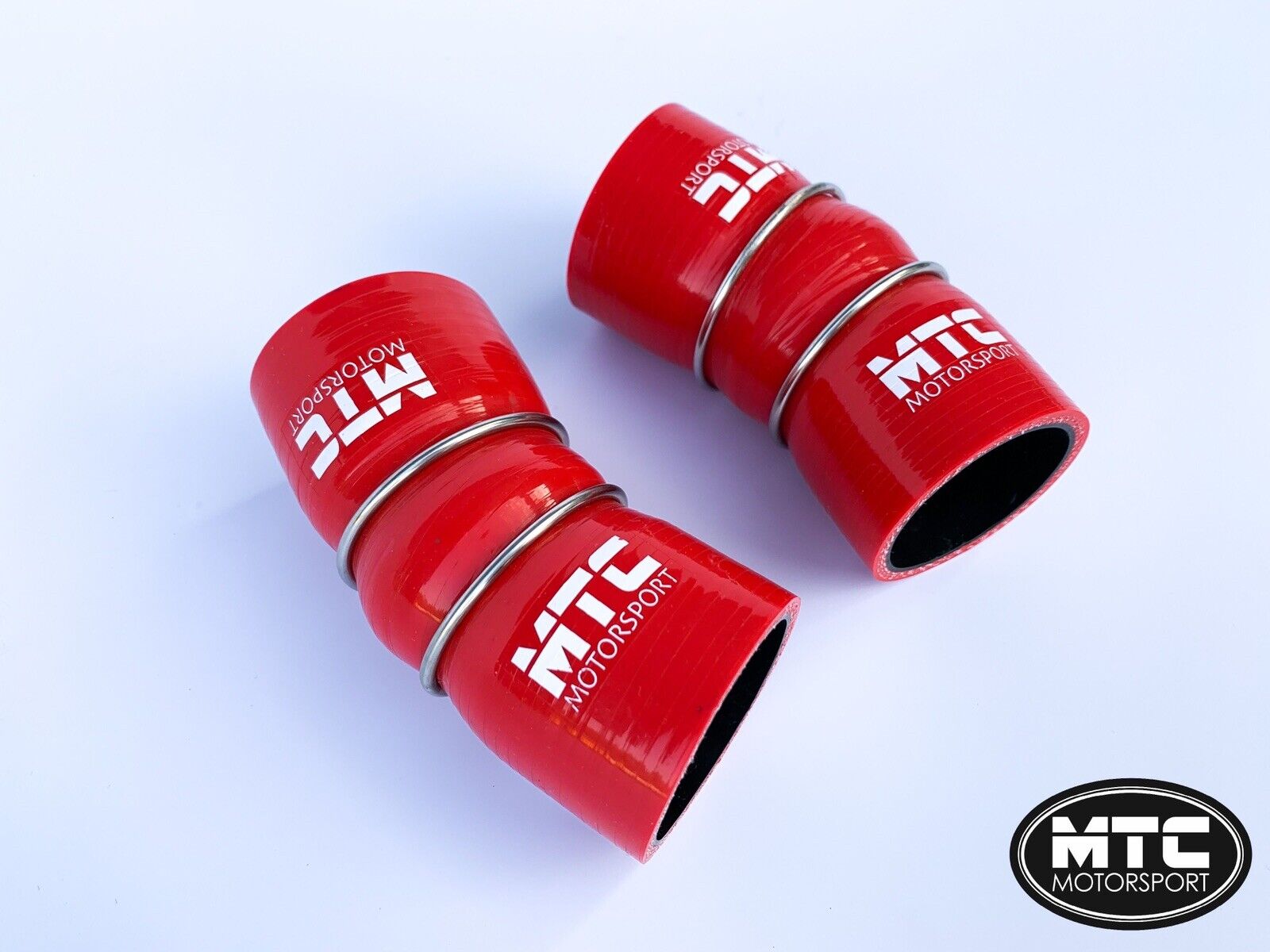 MTC MOTORSPORT AUDI RS6 RS7 S8 C7 BOOST HOSES TURBOS TO CHARGECOOLER RED