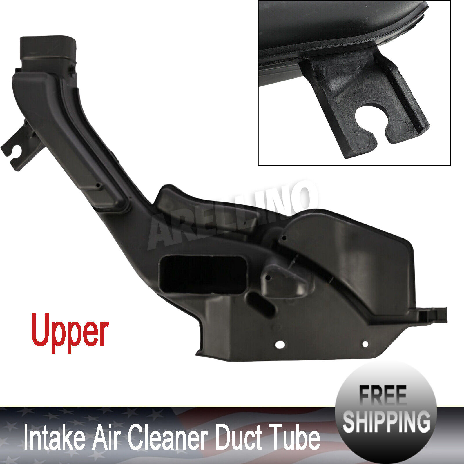 Air Celer Intake Air Duct Tube Upper For Nissan Rogue 2014-2020 2.5L 16554-4BA1A