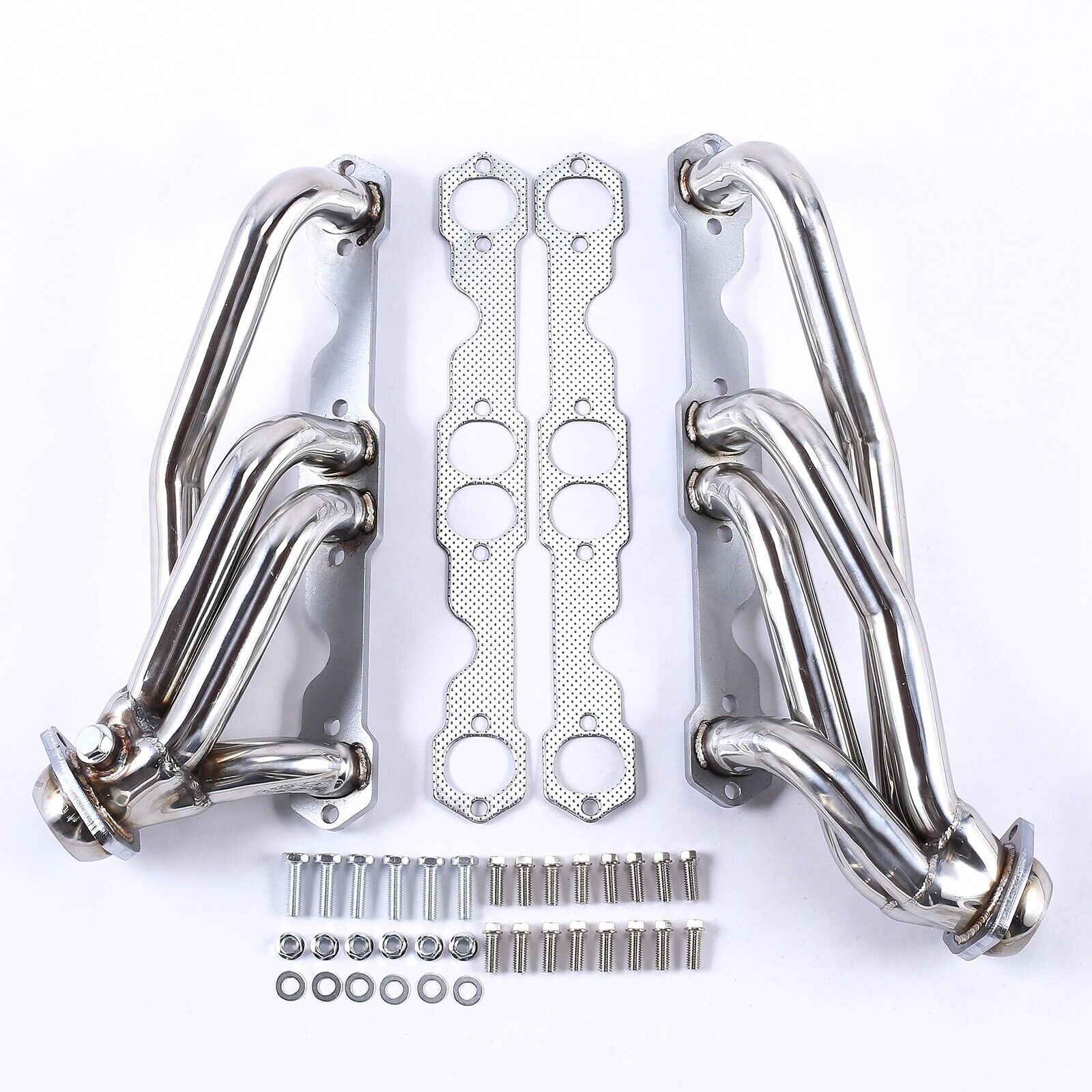 Fit Chevy GMC 88-97 5.0L/5.7L 305 350 V8 Stainless Steel Exhaust Headers Truck