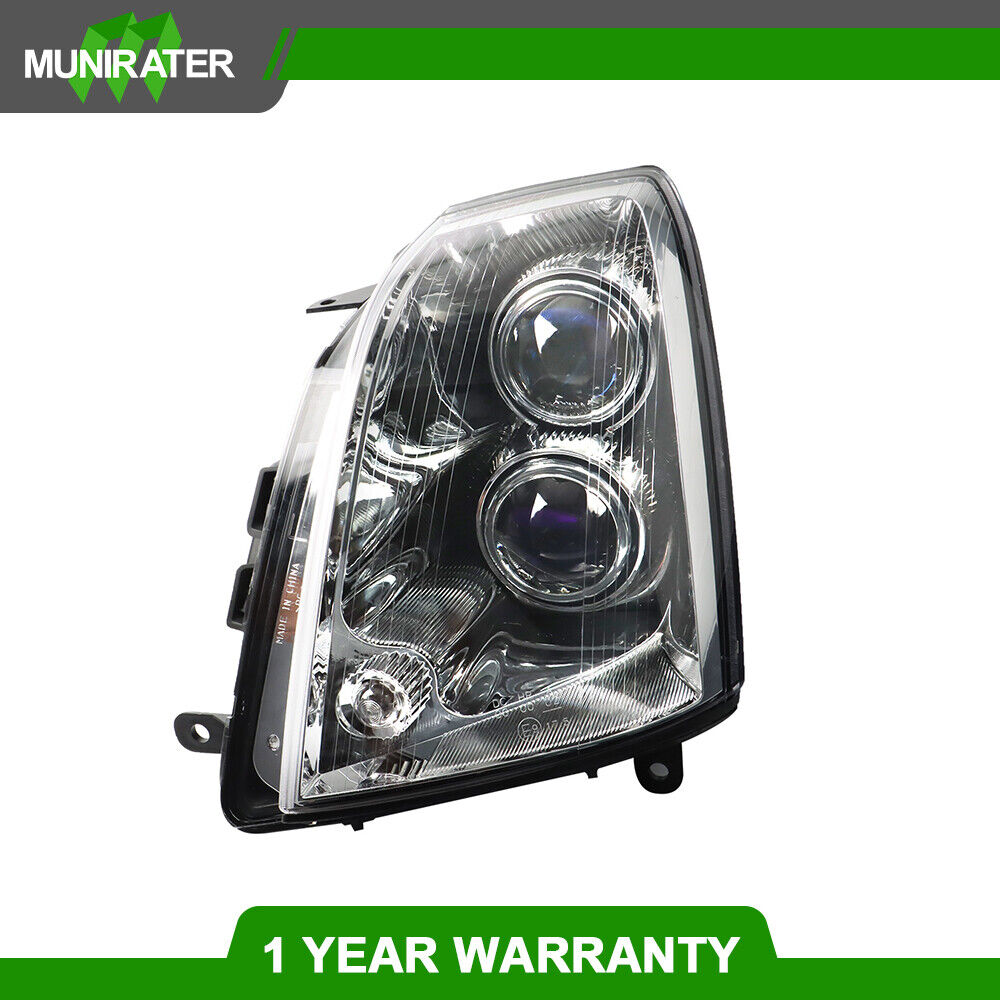 Headlight Assembly For 2005-2011 Cadillac STS Headlamp Left/Driver Side Halogen