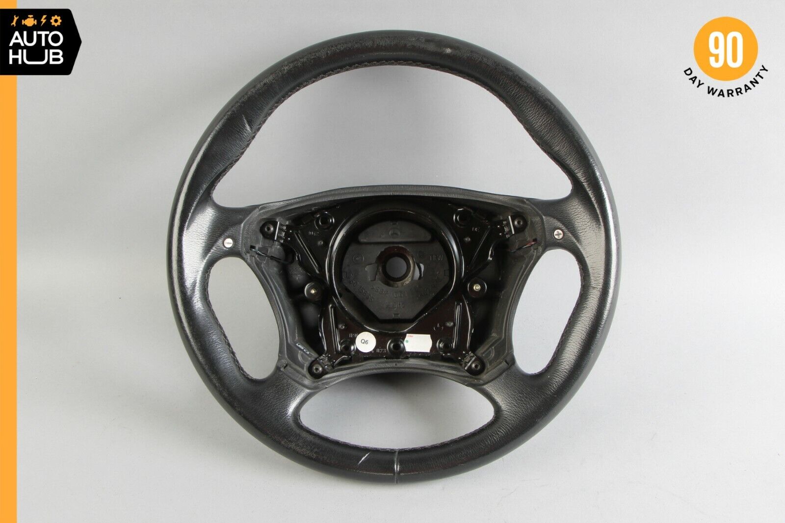 03-06 Mercedes W215 CL55 S55 AMG Sport Steering Wheel w/ Paddle Shifters OEM