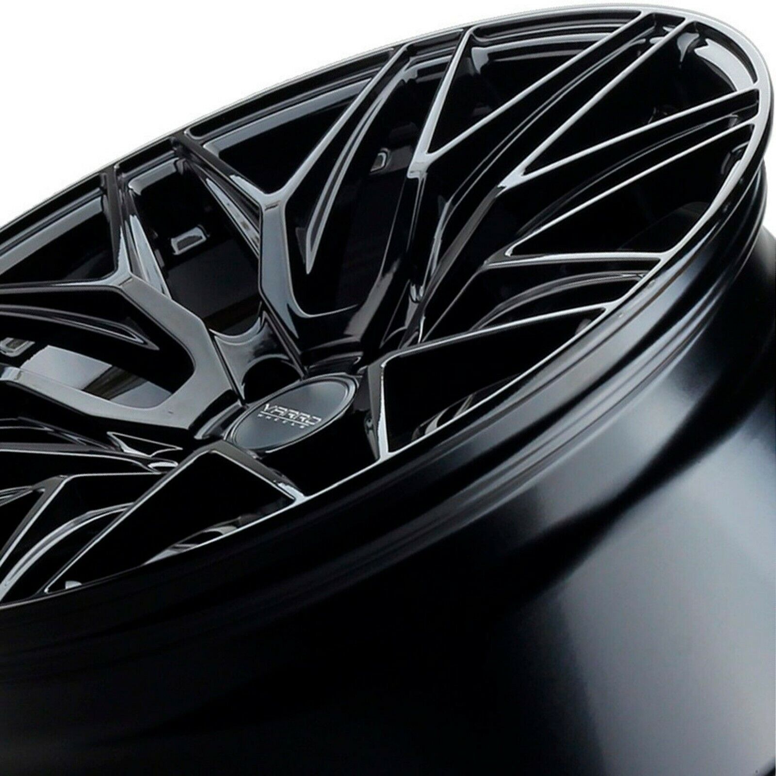 20'' Varro VD06X Gloss Black Wheels Tires S580 CLS550 Audi R8 A8 V10 Spin Flow