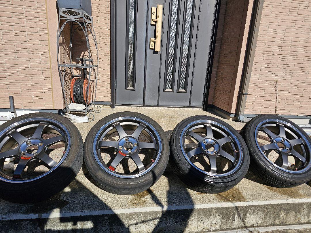 RAYS TE37 Sonic SL 4wheels 6J+41 4×100 No Tires