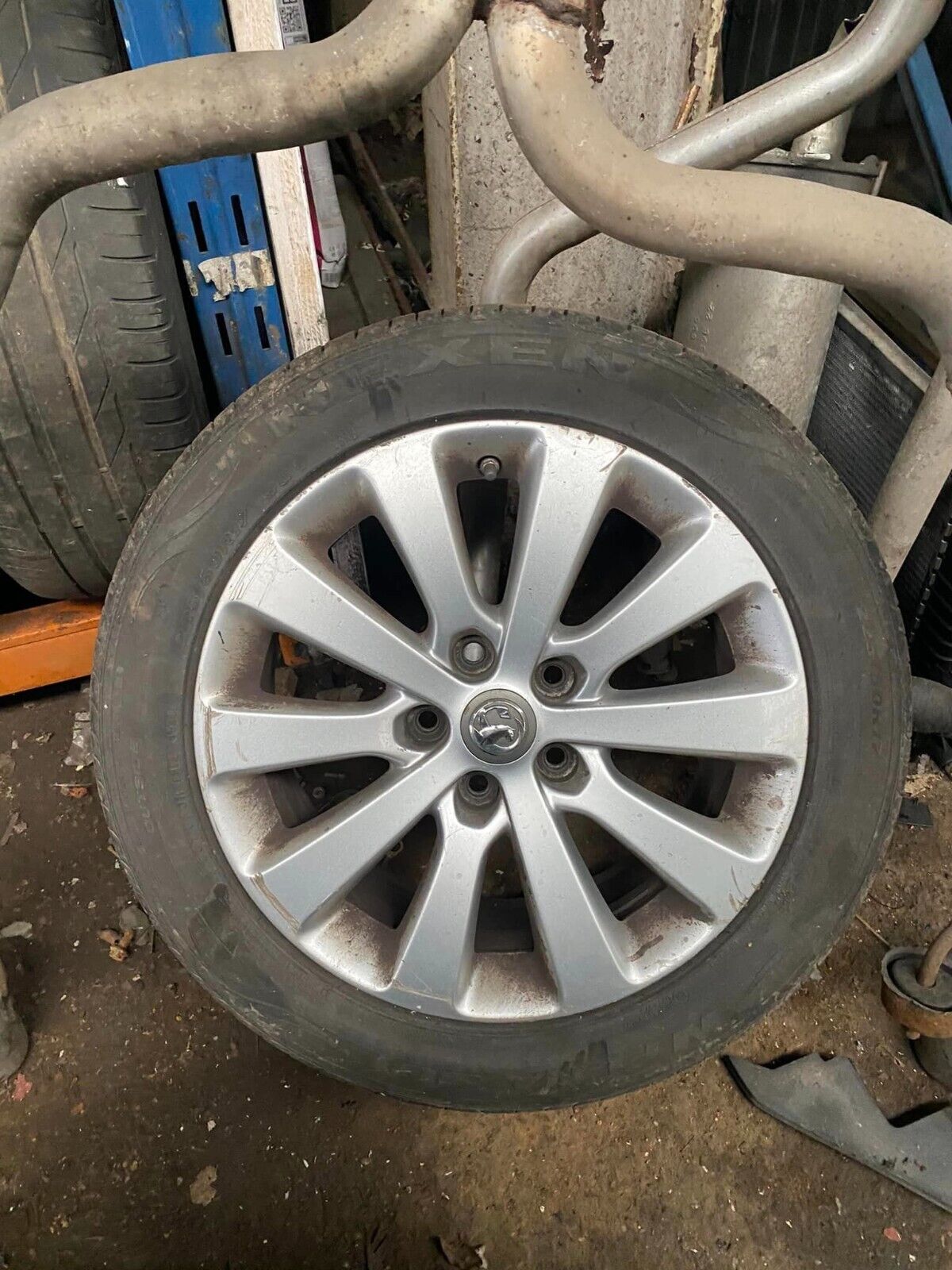 VAUXHALL ZAFIRA TOURER C 2014 17'' INCH ALLOY WHEELS WITH TYRES