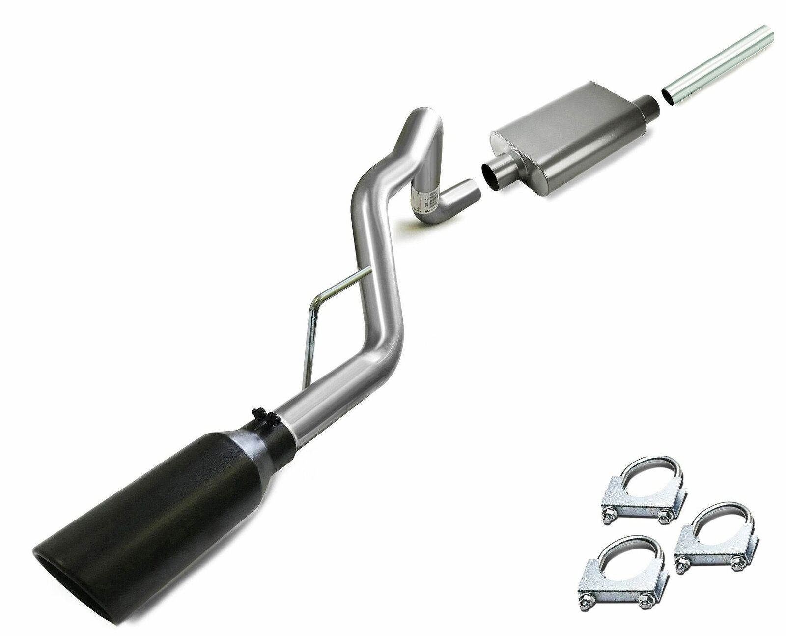 Performance Cat back Exhaust System Kit fits: 1999 - 2004 Jeep Grand Cherokee