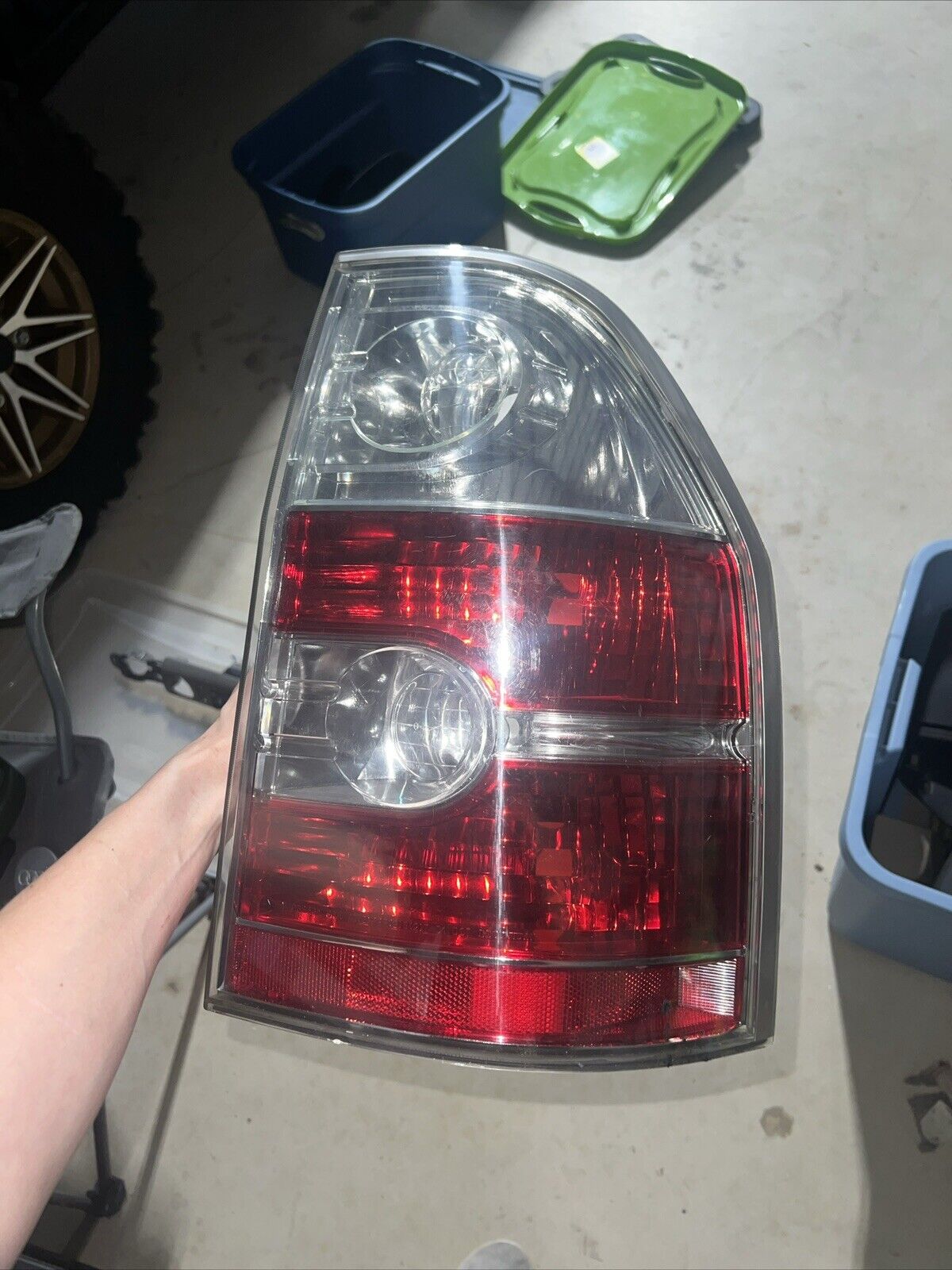 04 05 06 Acura Mdx Touring 3.5L Rear Passenger Tail Light Taillamp 33501-S3v-A11