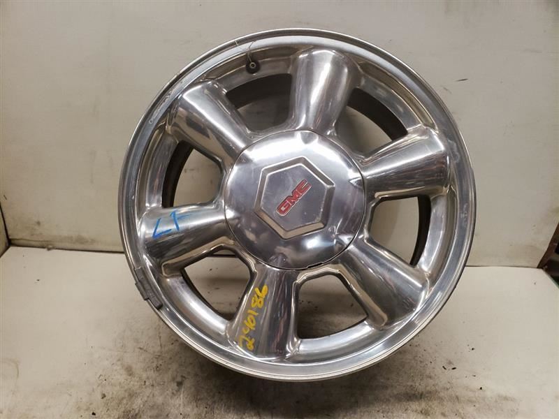 Wheel 17x7 Aluminum 6 Spoke Polished Covered Lug Nuts Fits 02-07 ENVOY 1117029