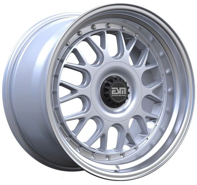 17x8.5 4x100 +20 ESM 004M  BMW E30 84-91 325i 325is 325e 318i 318is 