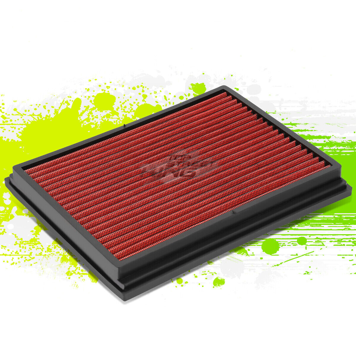Washable Reuseable High Flow Drop-In Air Filter Red for A4/Quattro RS4 S4 02-09