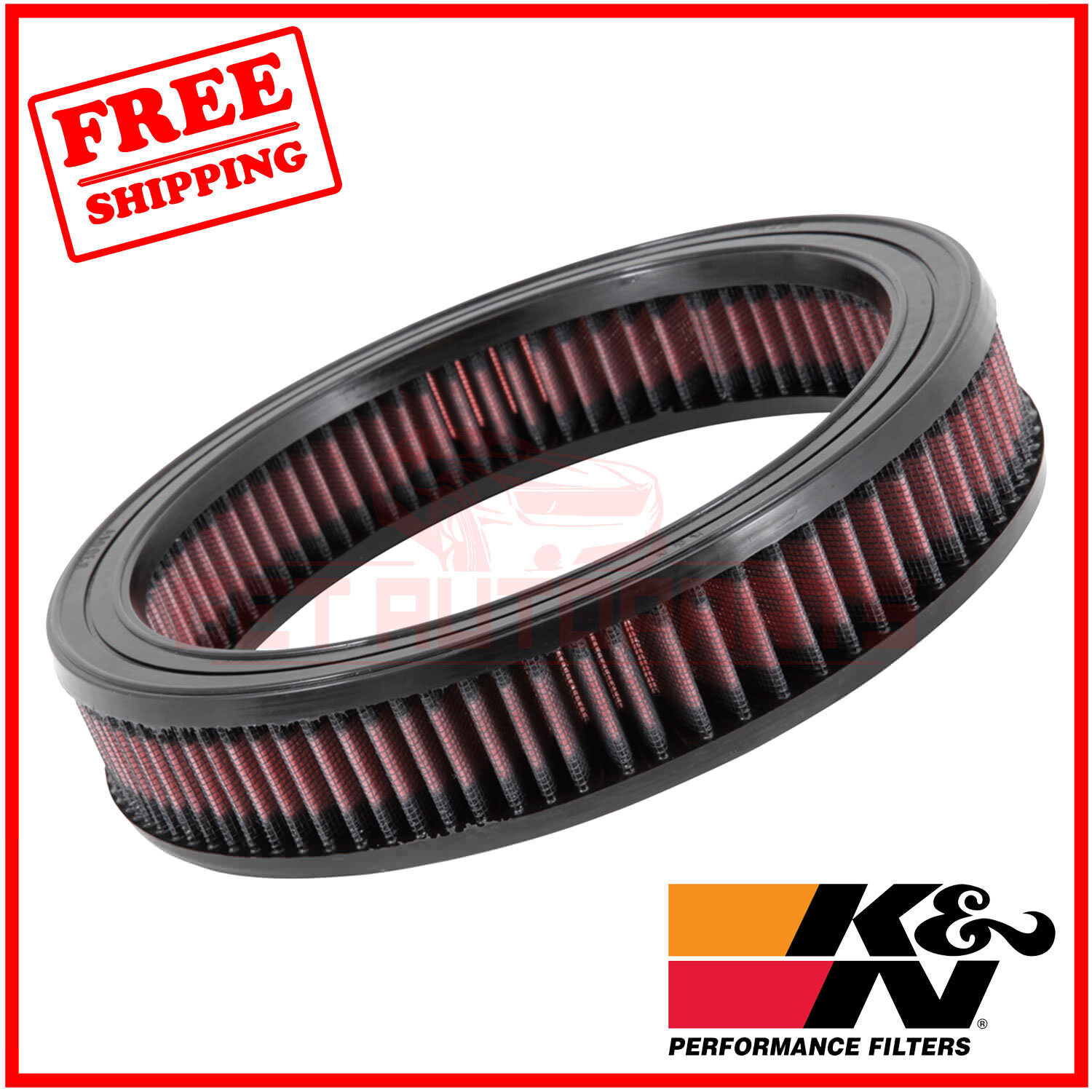 K&N Replacement Air Filter for Chevrolet Monza 1978-1979
