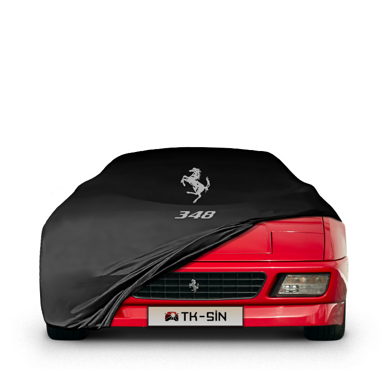 348 INDOOR CAR COVER WİTH LOGO ,COLOR OPTIONS PREMİUM FABRİC