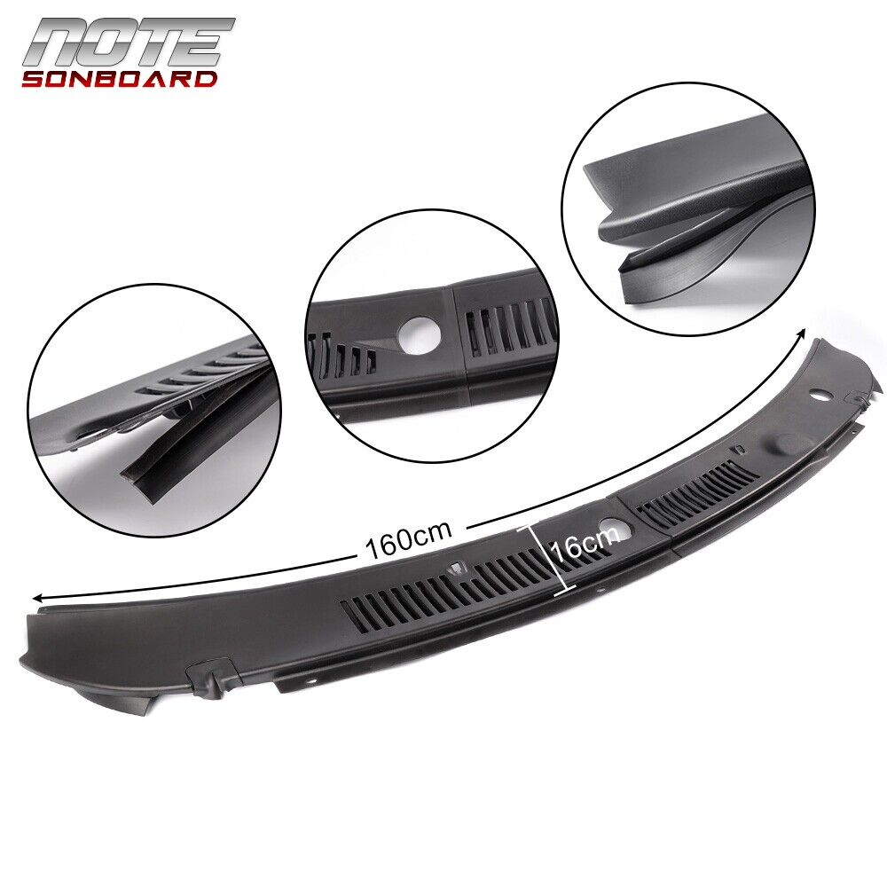Windshield Wiper Cowl Cover Fit For 99-04 Ford Mustang IMPROVED Wiper Cowl Grill