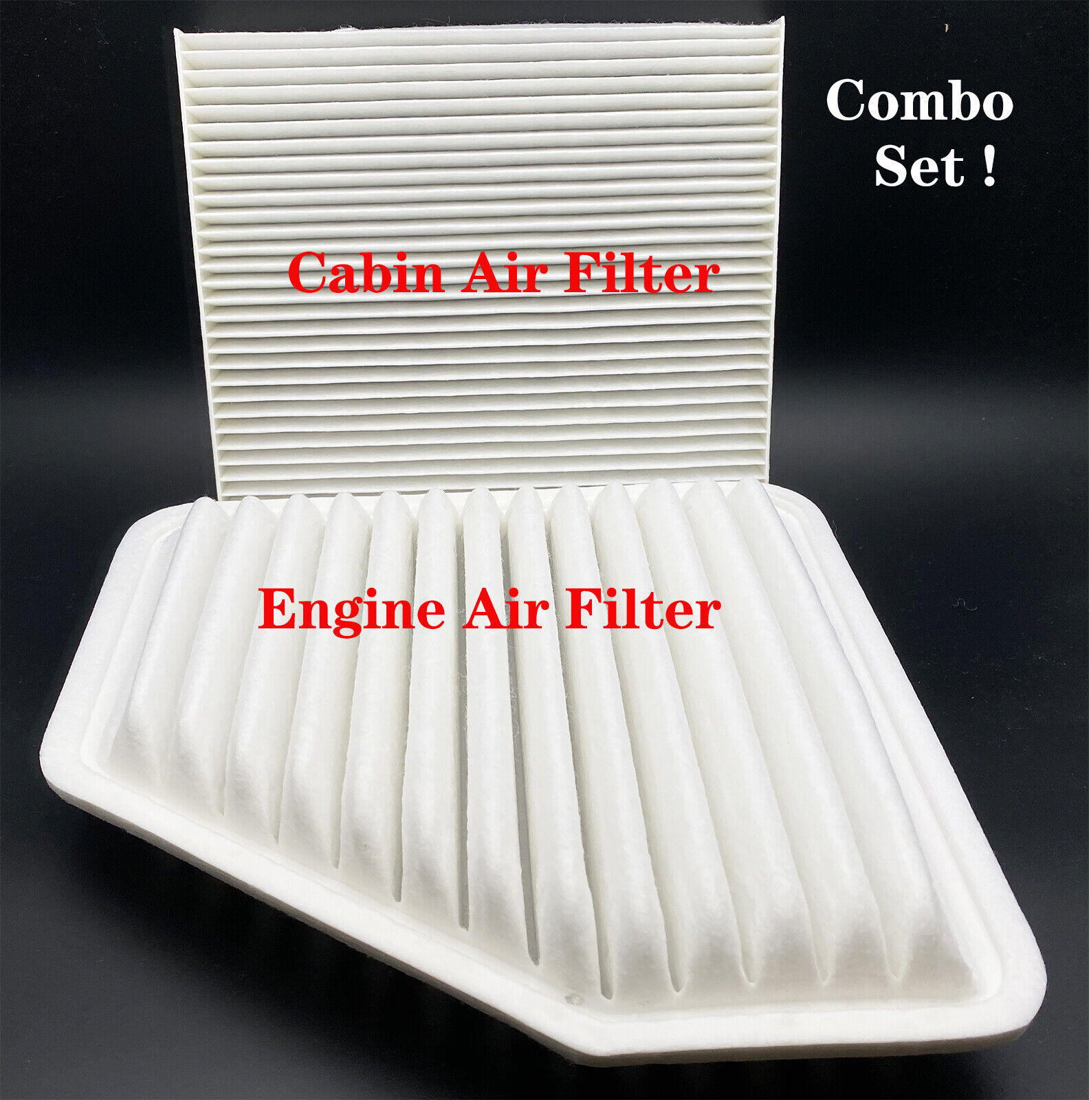 Engine & Cabin Air Filter Combo Set For 2007-2011 Camry Avalon Rav4 Lexus ES350
