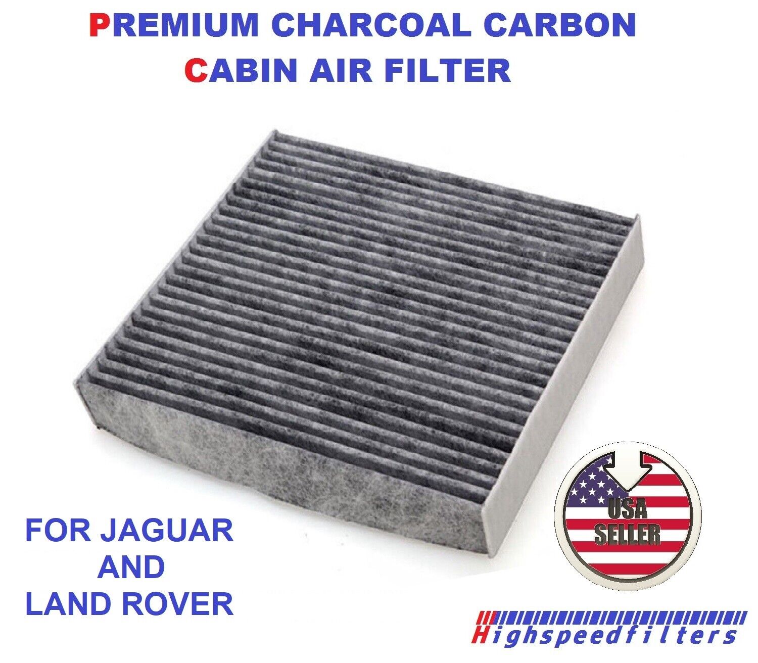PREMIUM CHARCOAL Cabin Air Filter for JAGUAR F-PACE I-PACE XE XF & LAND ROVER 