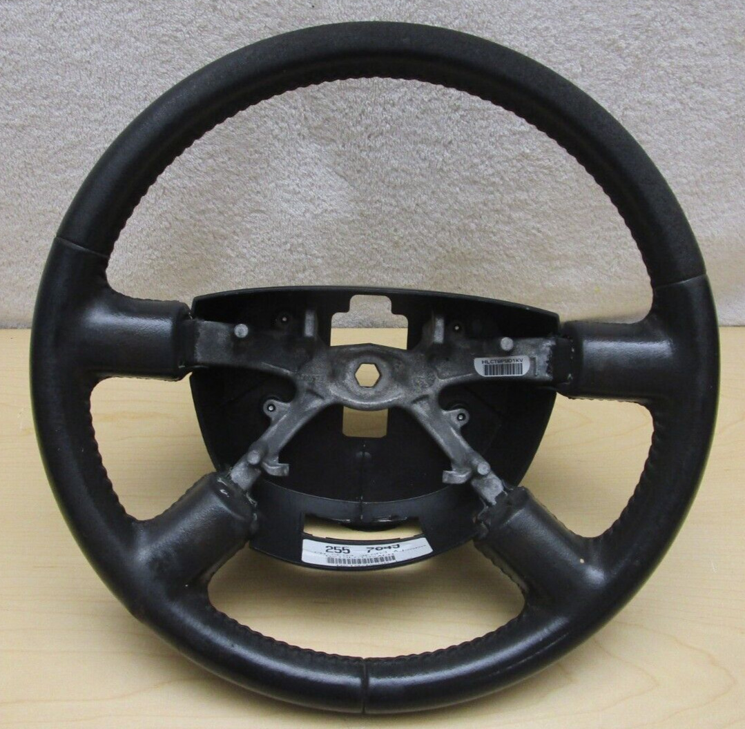 2005-2007 Ford Five Hundred Steering Wheel CT Black Leather 255 7049