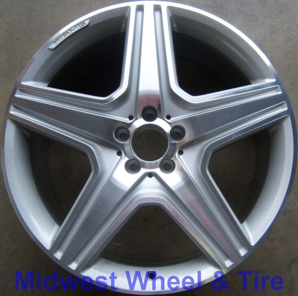 OEM Original 21 Mercedes ML450 ML550 ML63 R350 R500 R63 AMG Wheel 1644015202