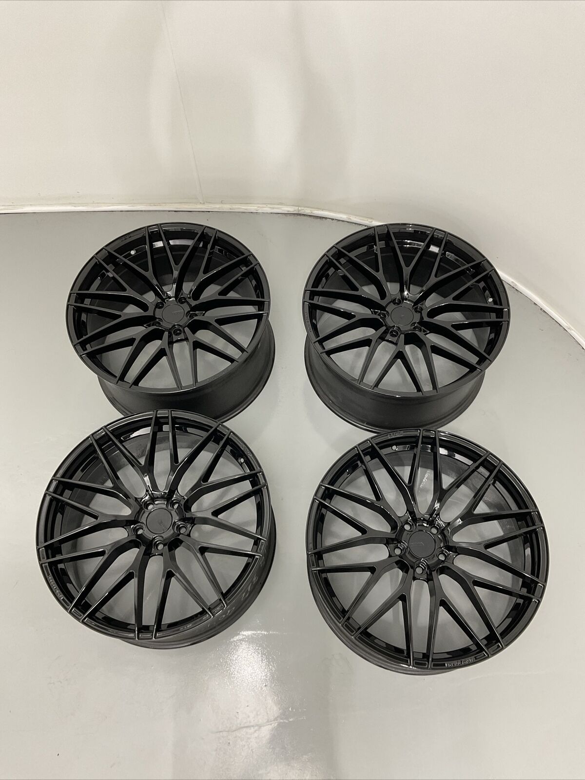 2016-2023 Tesla Model X Black Zito 22” Flow Forge Wheels ZF01 Set Of 4