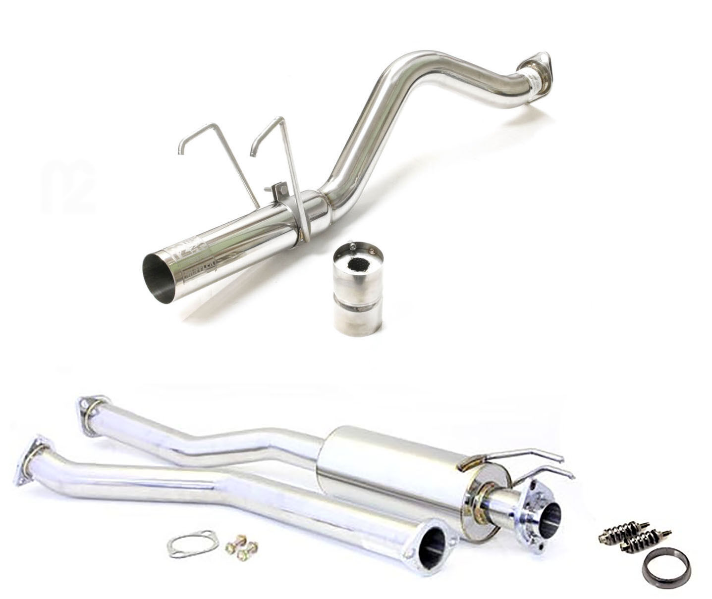 M2 HONDA CIVIC TYPE R EP3 HORNET CAT BACK STAINLESS STEEL EXHAUST SYSTEM Y3184