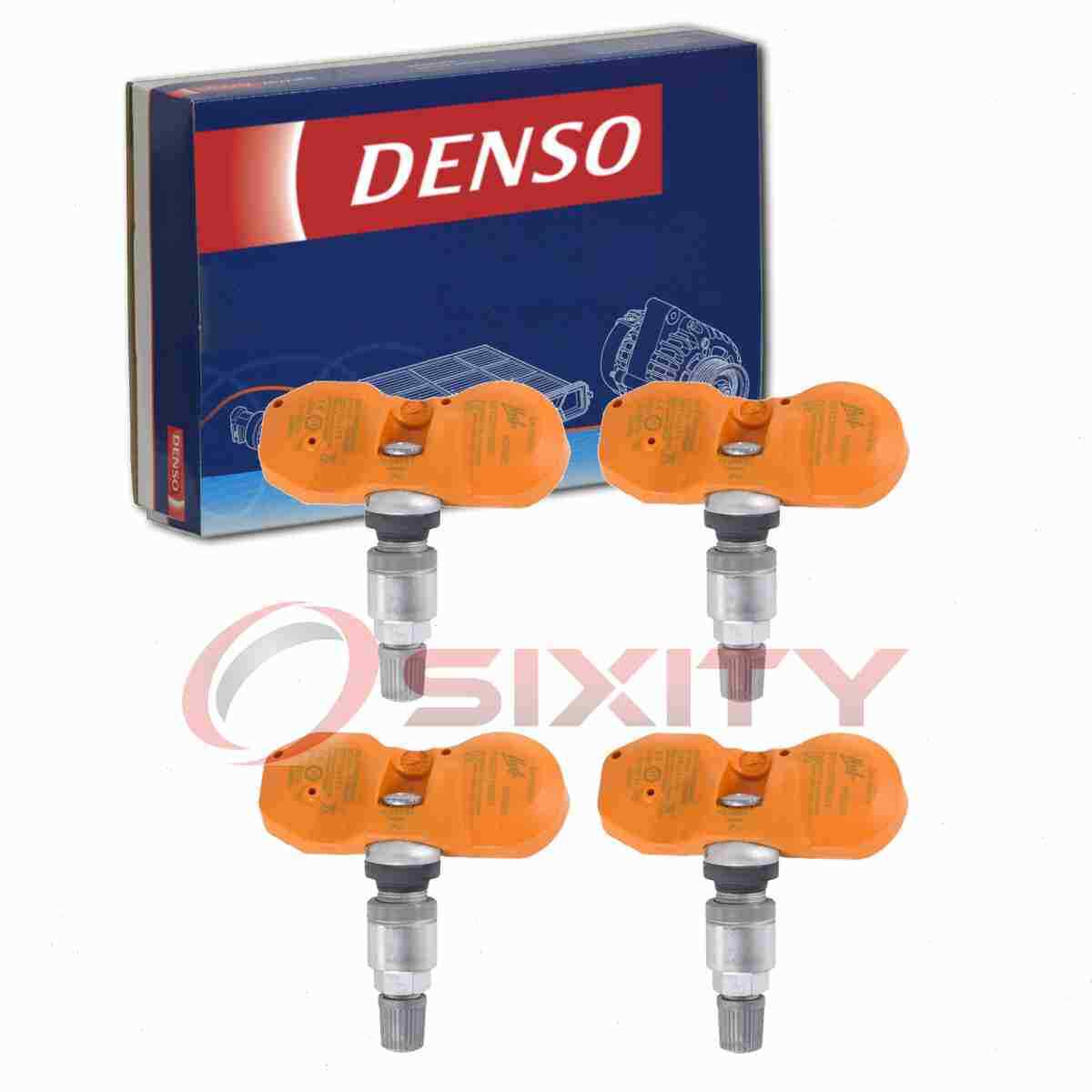 4 pc Denso Tire Pressure Monitoring System Sensors for 2001 Ferrari 550 nc