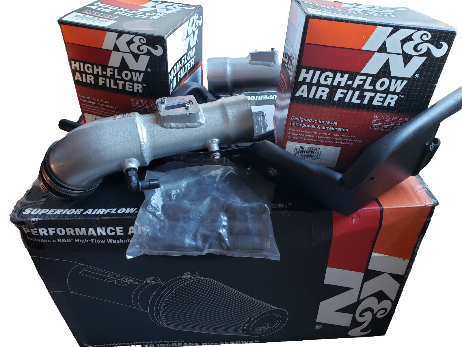 K&N Typhoon Cold Air Intake With Filters 09-14 Nissan 370z 08-13 Infiniti G37...