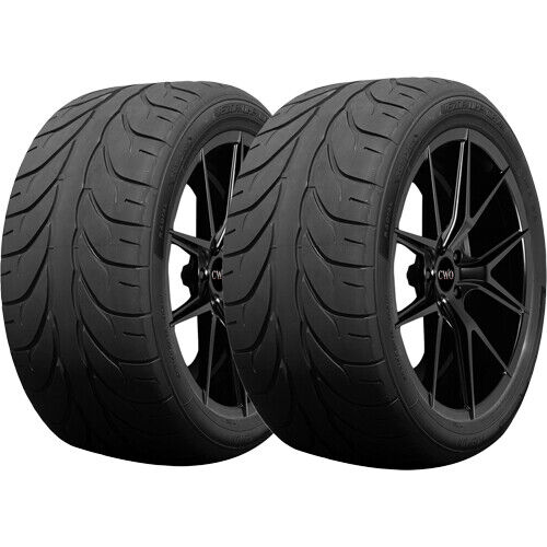 (QTY 2) 245/45ZR17 Kenda Vezda UHP Max KR20A 95W SL Black Wall Tires