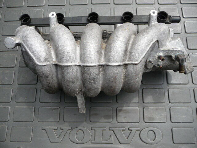 Volvo S70 V70 Intake Manifold Non Turbo 2.4L B5254S Engine 99 2000 Injector Rail