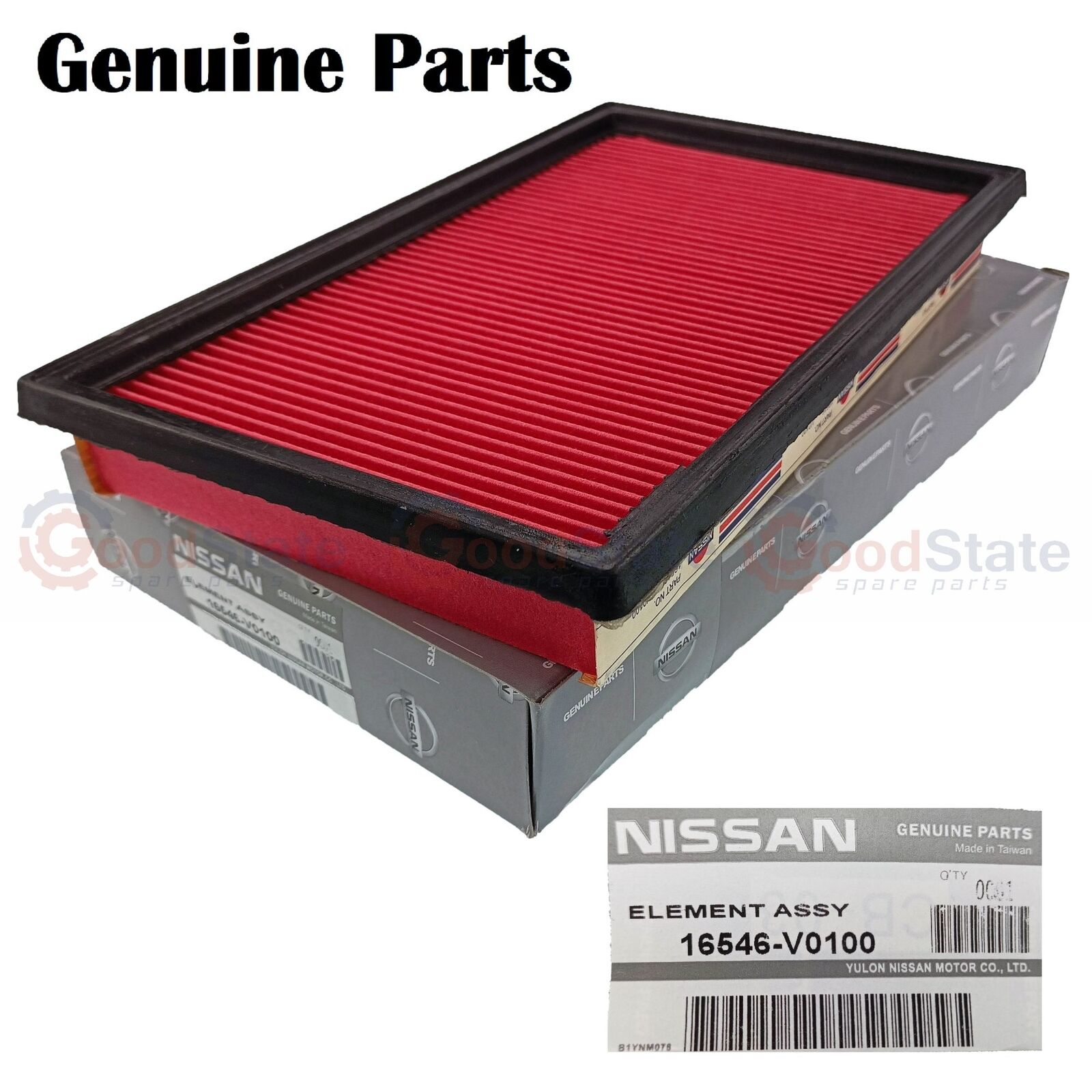 GENUINE Nissan Pulsar N15 N16 1.6 1.8 2.0 Air Intake Cleaner Filter