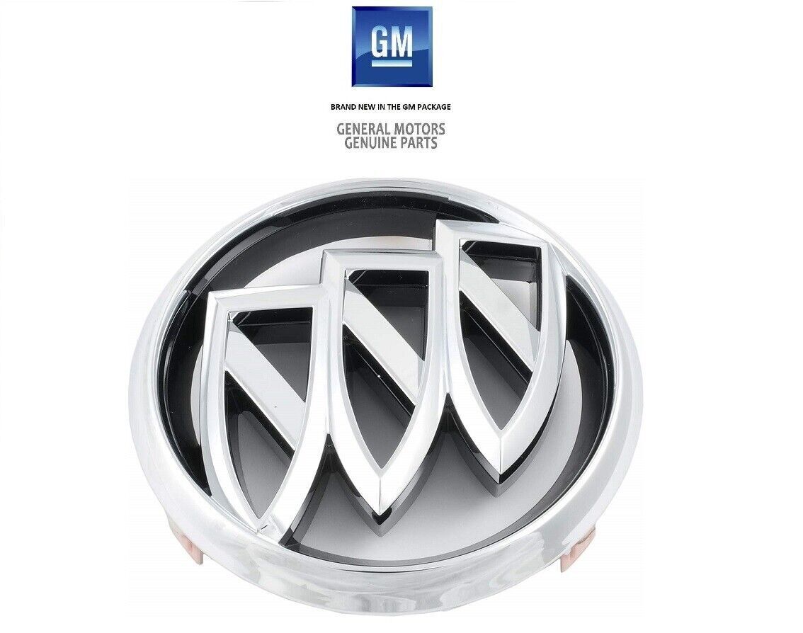 OEM NEW Front Bumper Grille Emblem Badge Tri-Shield Chrome 12-17 Verano 20913792