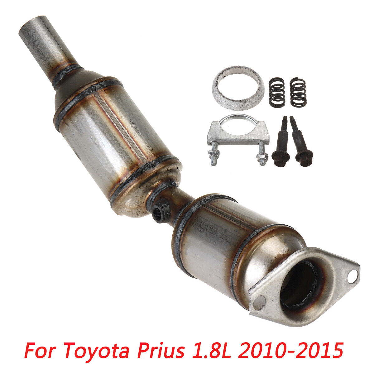 Exhaust Manifold Catalytic Converter For Toyota Prius 1.8L 2010 - 15 w/ Shield 