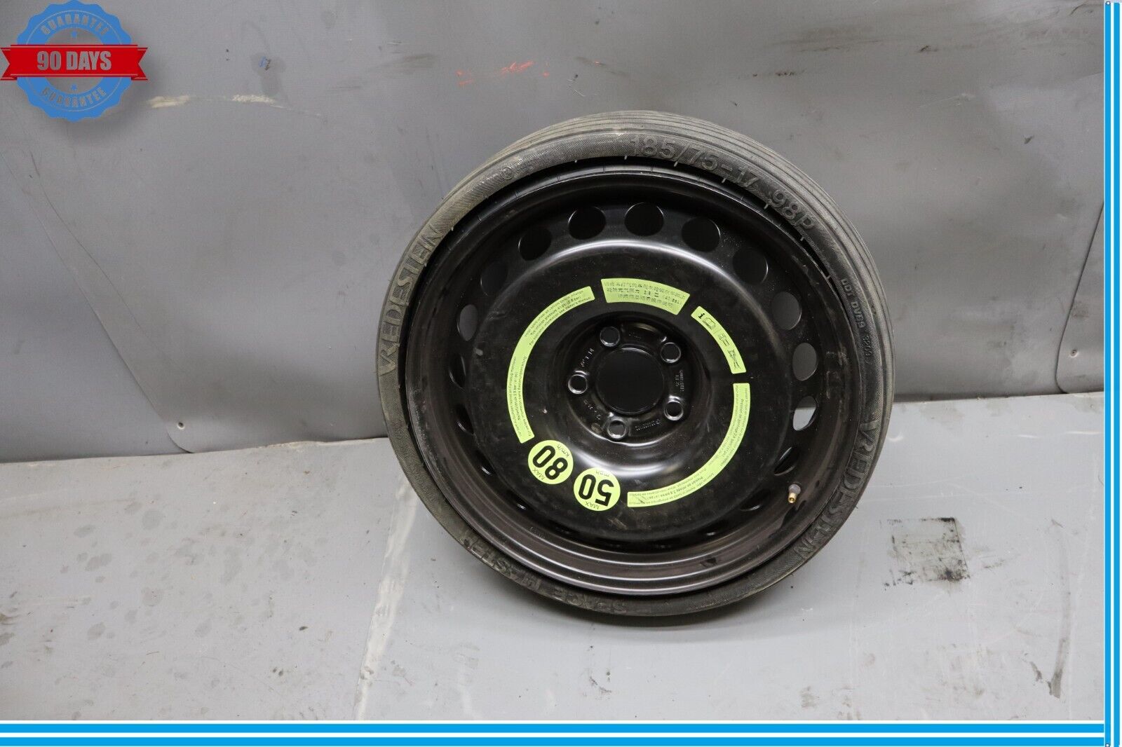 10-15 Mercedes GLK250 GLK350 Emergency Spare Tire Compact Wheel Rim 185/75 Oem