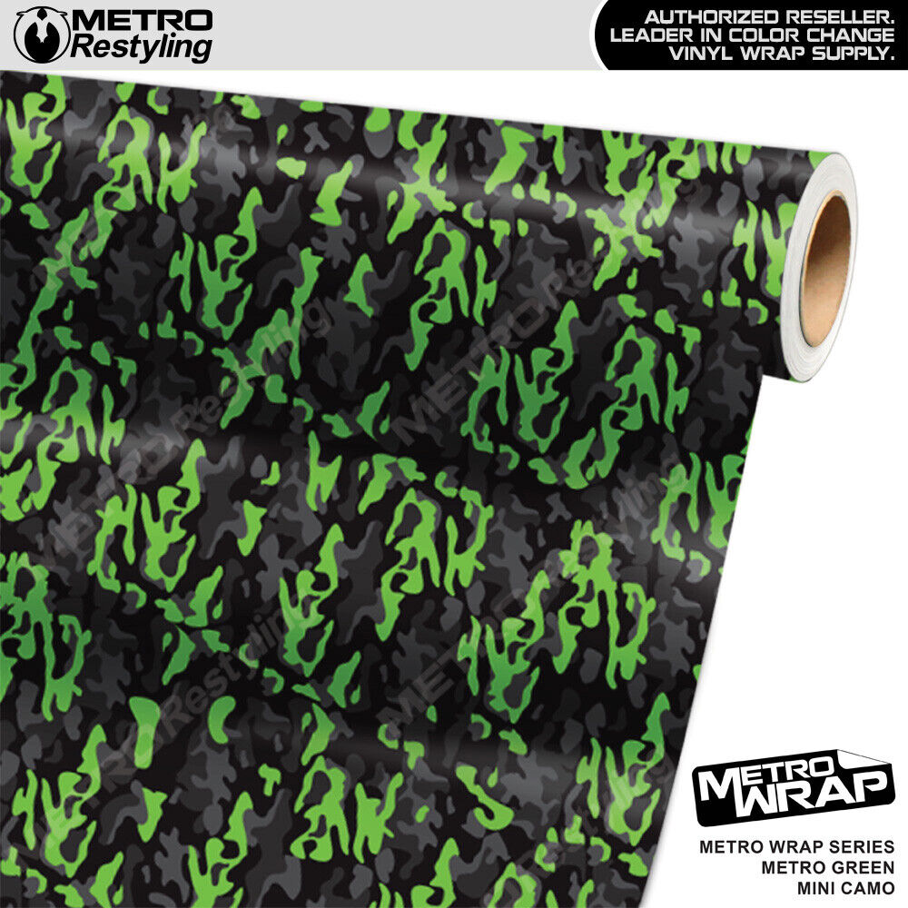 Metro Wrap Mini Classic Metro Green Premium Vinyl Film