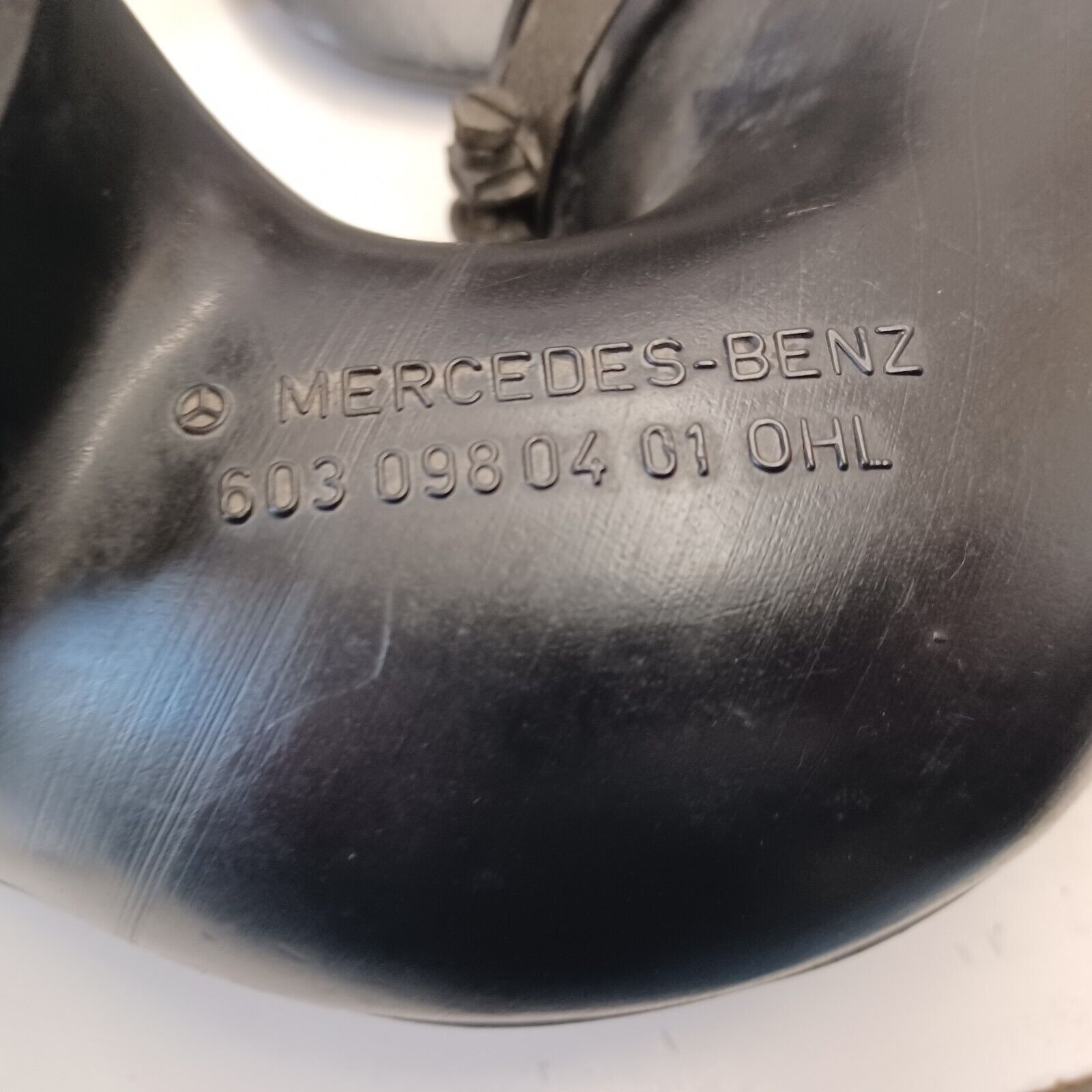 87-93 Mercedes W124 300TD 300D Engine Air Intake Hose Pipe 6030980201 OEM