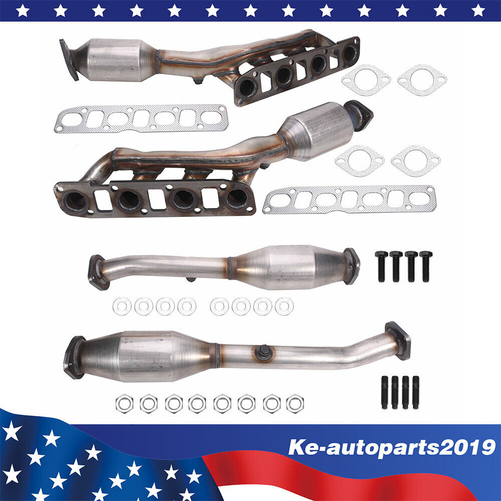 Exhaust Catalytic Converter with Gaskets For 2011 2012 2013 INFINITI QX56 5.6L