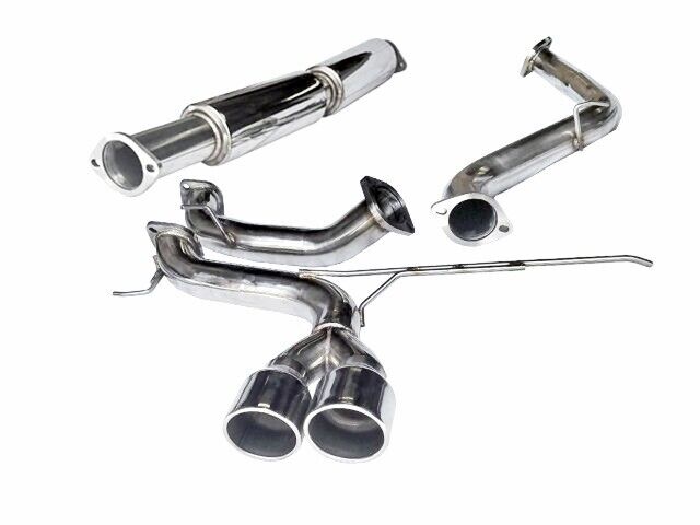 Tsudo Center Dual Tips Catback Exhaust for 13-17 Ford Focus ST 2.0 Turbo Perform