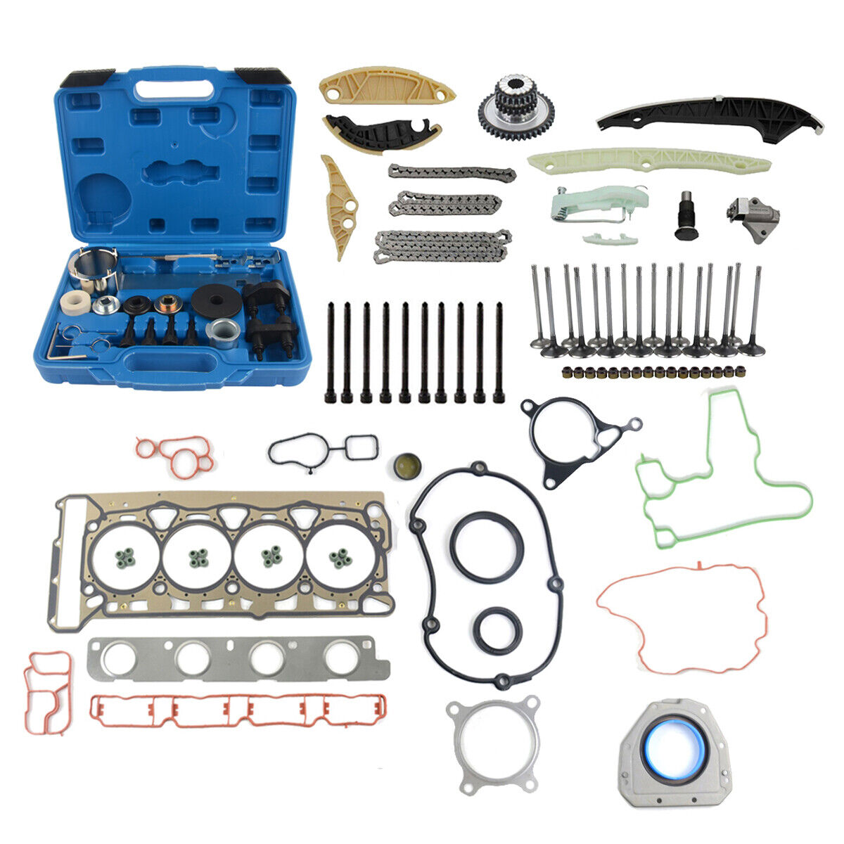 Timing Chain & Tool Kit For Volkswagen GTI Jetta Beetle Audi A4 2.0 TFSI DOHC
