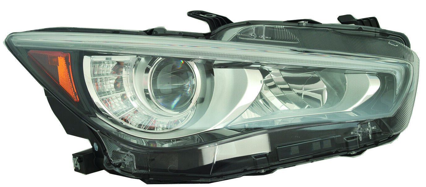 For 2018-2019 Infiniti Q50 Headlight Halogen Passenger Side