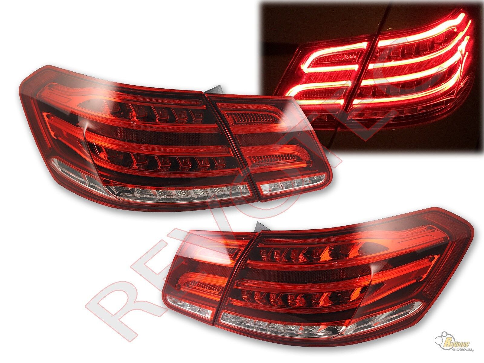2010-2013 Mercedes Benz E Class W212 E350 E300 E250 E63 Sedan LED Tail Lights