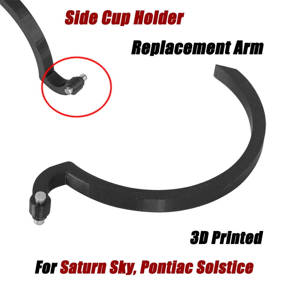 Pass Side Cup Holder Replacement Arm For Saturn Sky, Pontiac Solstice PE