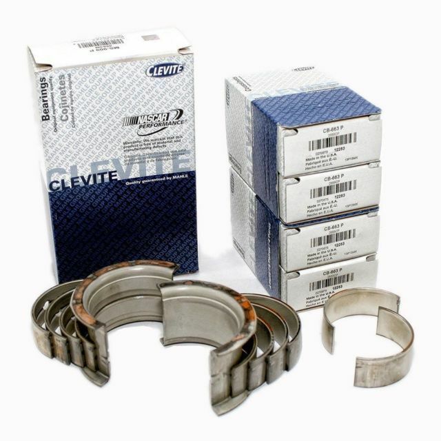 CLEVITE CB663A MS909A Main+Rod Bearings Set Kit for SBC Chevy 305 350 383