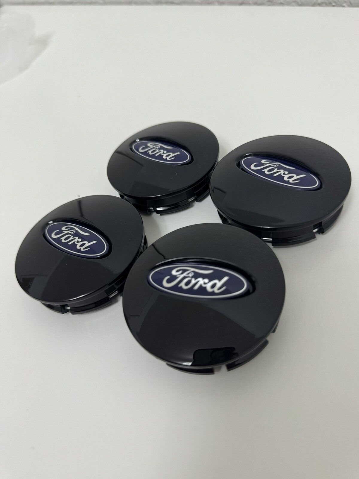 2015-2024 F-150 Truck Ford FL3Z-1130-Wheel Center Caps Set of 4 BLACK