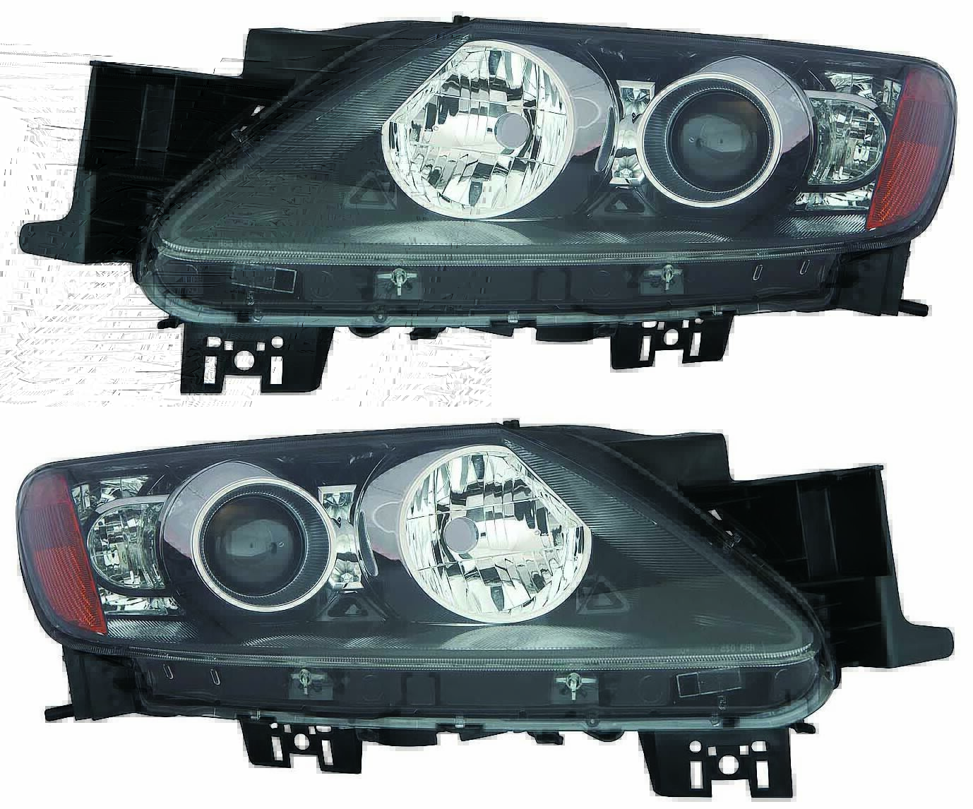 For 2012 Mazda CX-7 Headlight HID Set Driver and Passenger Side