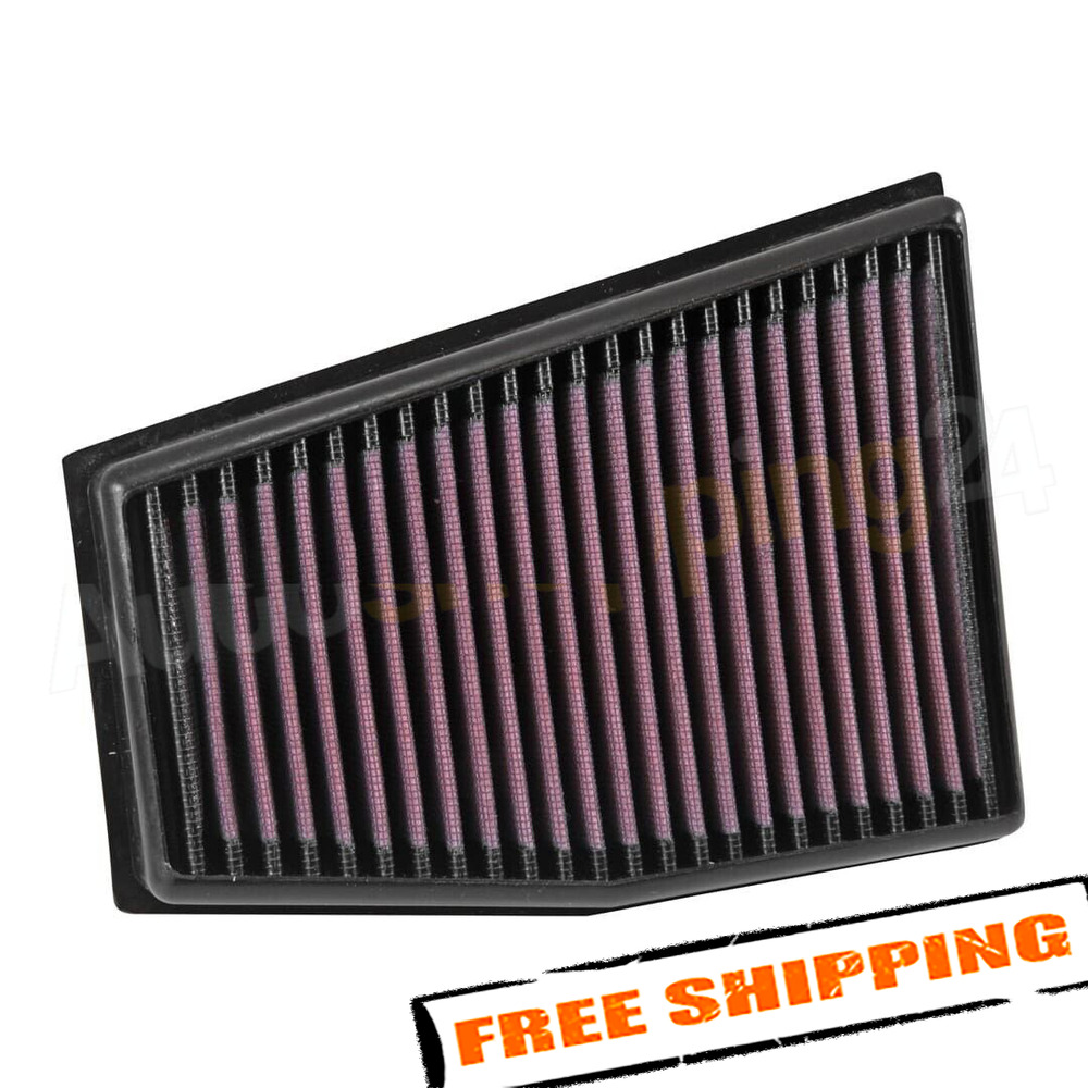 K&N 33-3032 Replacement Air Filter for 12-15 Audi RS4/2011 RS5 & 2013 A4 4.2L V8