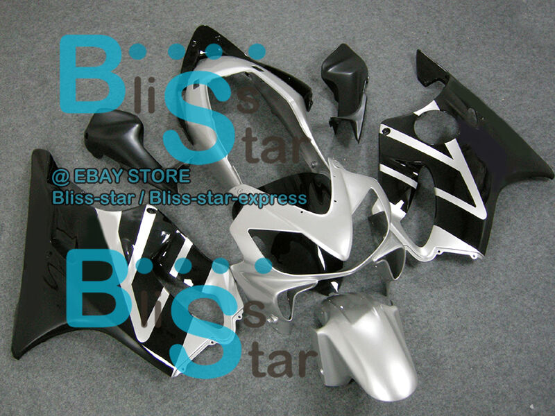 Silver Glossy INJECTION Fairing Fit HONDA CBR600F4i 2005 2006 2004-2007 02 A5