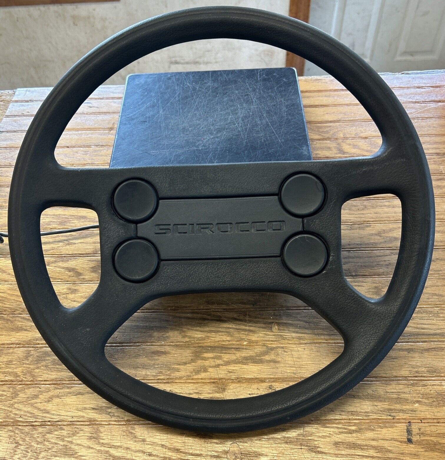 82-85 VW Scirocco Steering Wheel 4 Spoke Oem Volkswagen Used