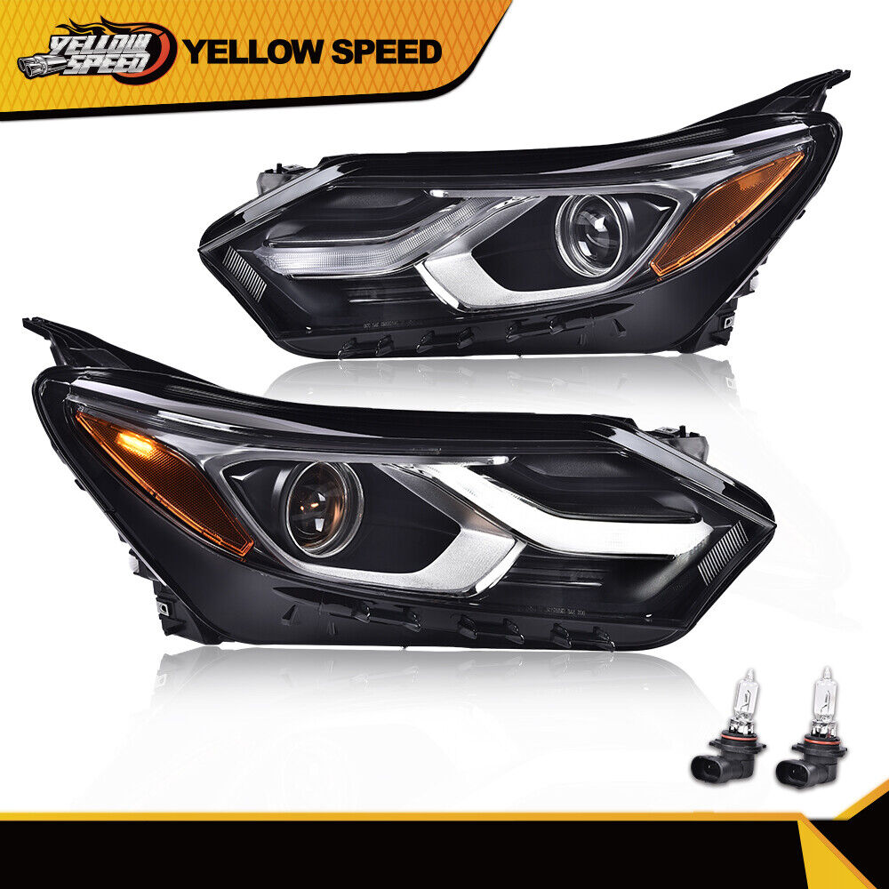 Fit For 2018-2020 Chevy Equinox Factory Halogen LED DRL Headlights Headlamps