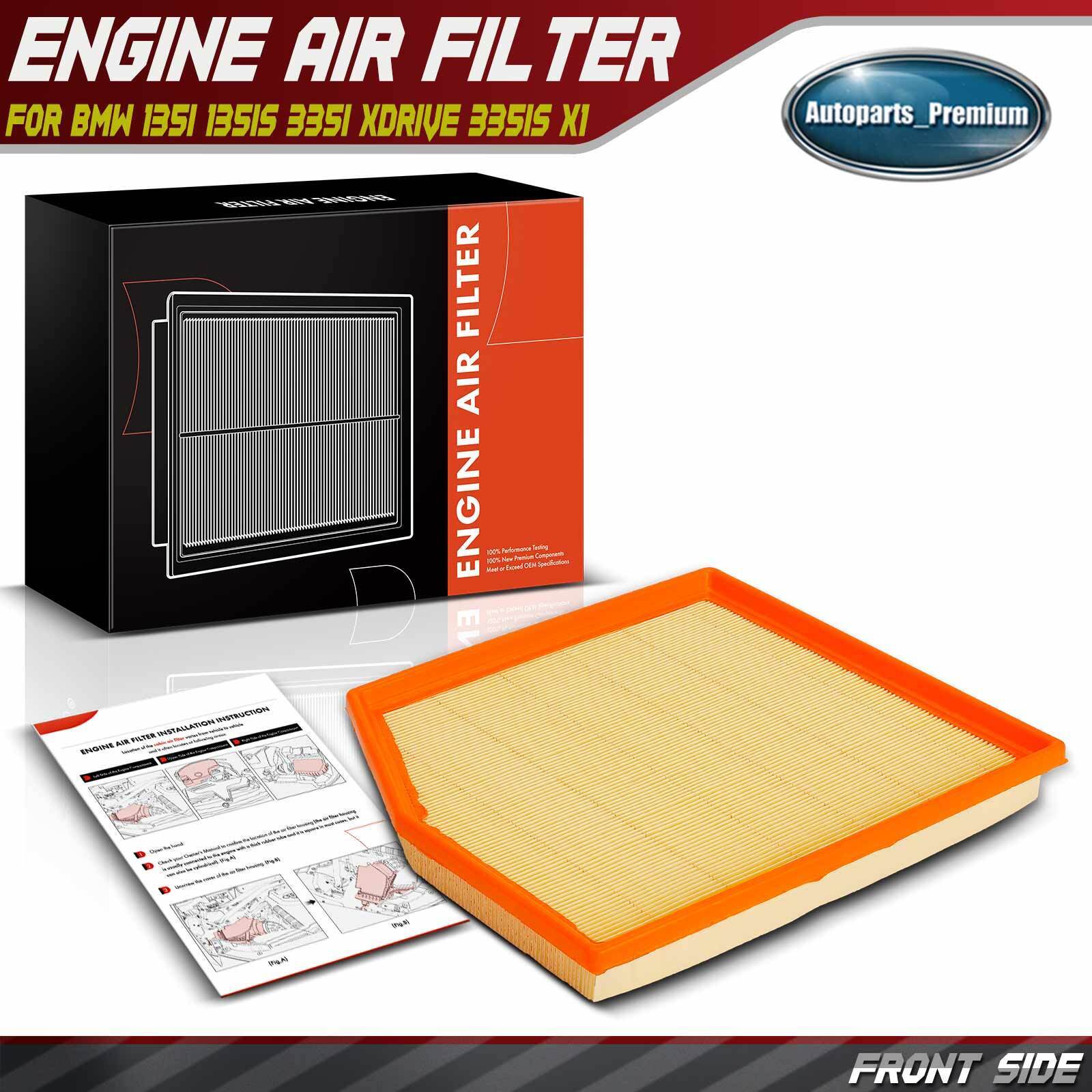 Engine Air Filter for BMW E82 E90 135i 135is 335I 335i xDrive 335is X1 L6 3.0L
