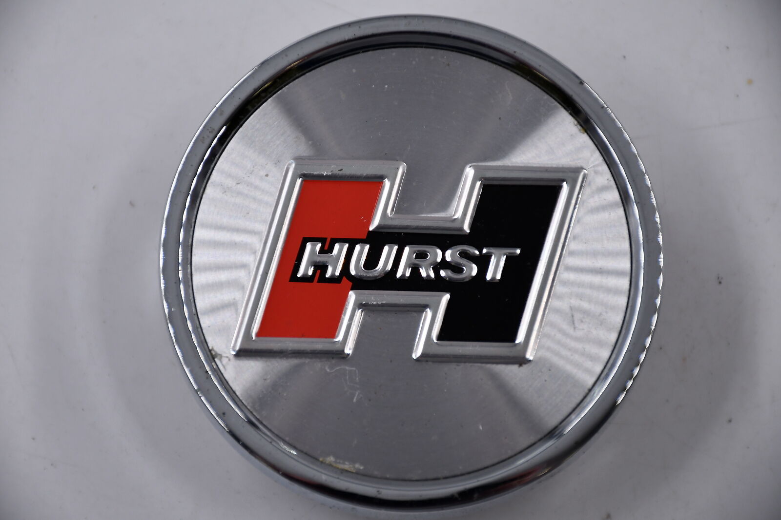 Hurst Racing Wheels Chrome w/ Black, Red, Chrome Logo Wheel Center Cap Hub Cap C